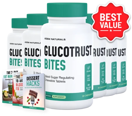 GlucoTrust Bites discount Bottles